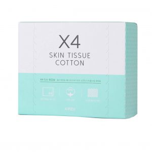 A'PIEU - X4 Skin Tissue Cotton 80pcs